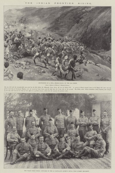 The Indian Frontier Rising by William Barnes Wollen